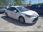 2021 Toyota Corolla Le White vin: 5YFEPMAE2MP162369