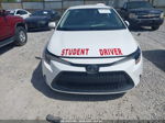 2021 Toyota Corolla Le White vin: 5YFEPMAE2MP162369