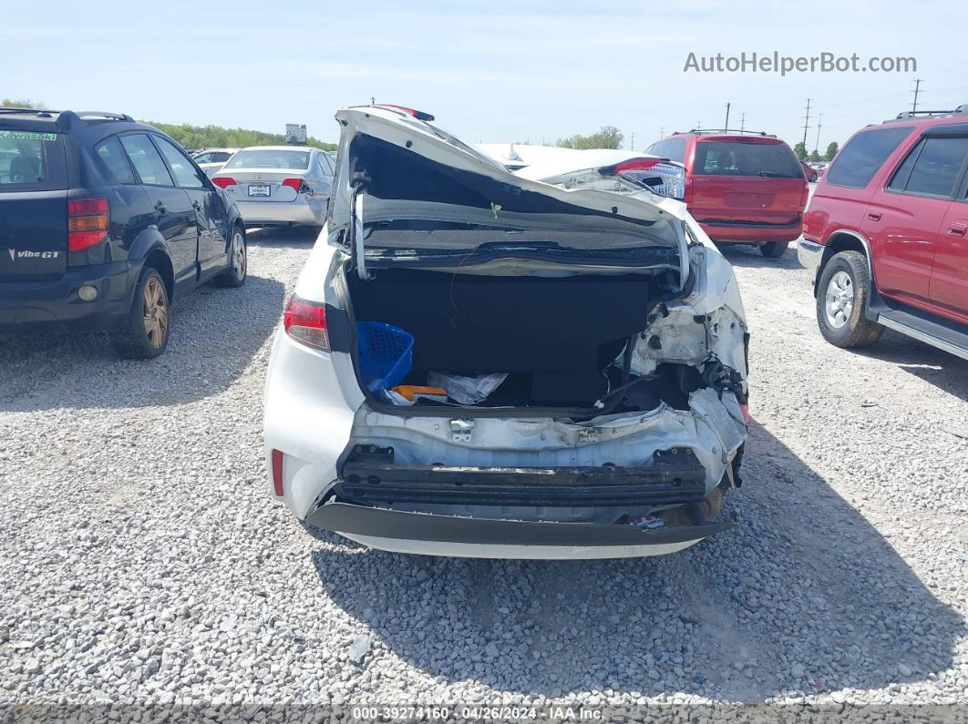 2021 Toyota Corolla Le White vin: 5YFEPMAE2MP162369