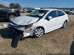 2021 Toyota Corolla Le White vin: 5YFEPMAE2MP179477