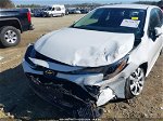 2021 Toyota Corolla Le White vin: 5YFEPMAE2MP179477