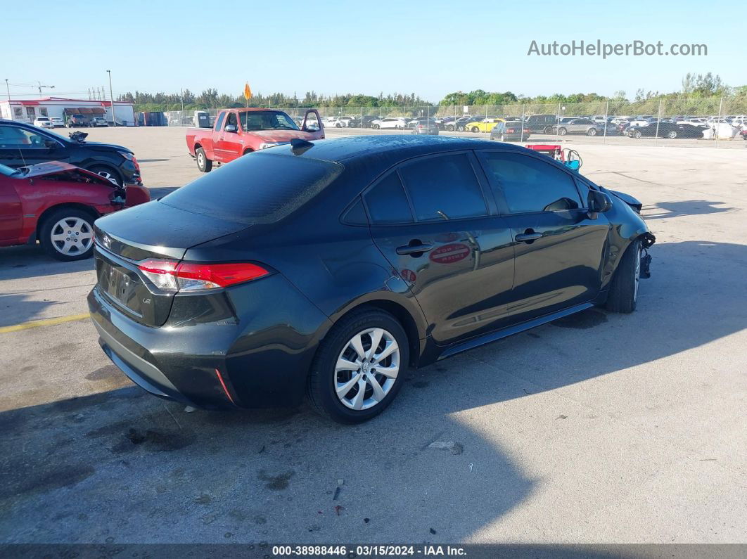 2021 Toyota Corolla Le Black vin: 5YFEPMAE2MP179950