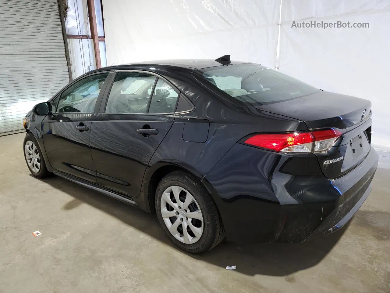 2021 Toyota Corolla Le Black vin: 5YFEPMAE2MP188714