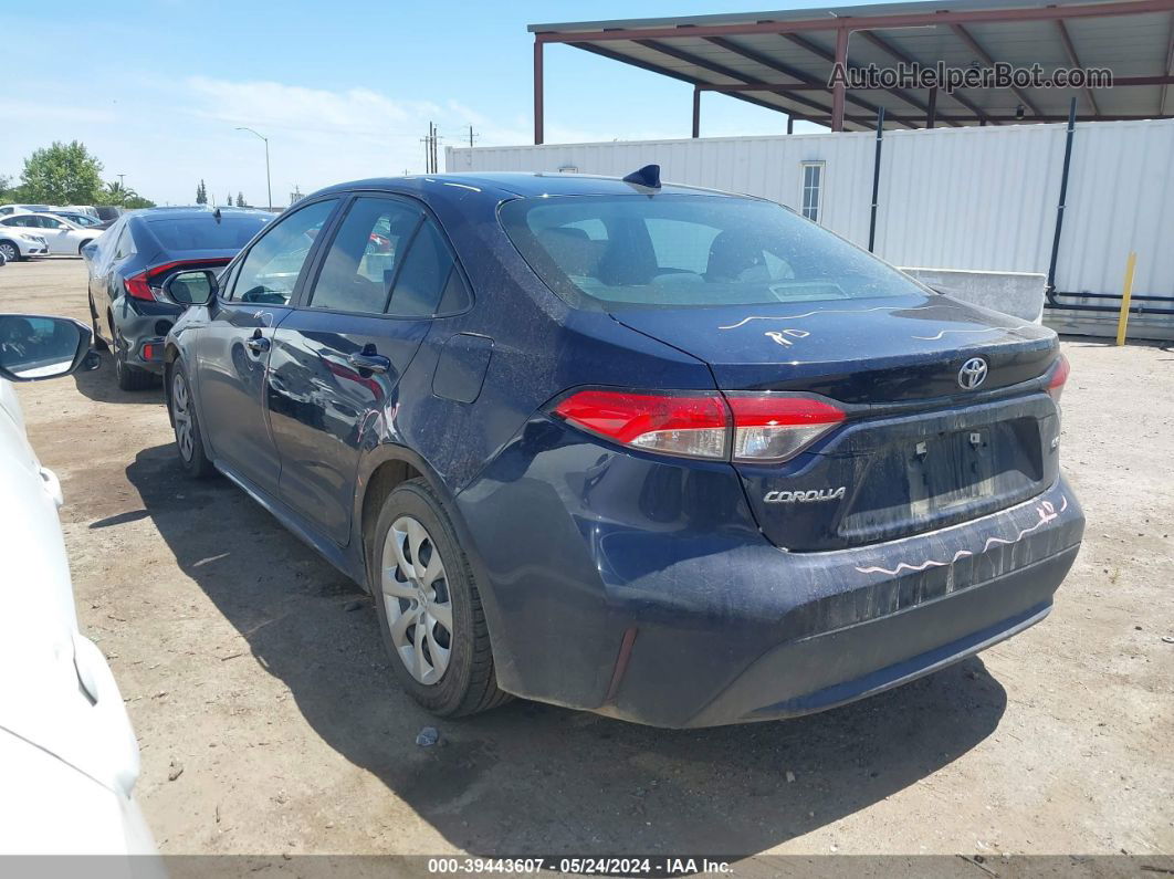 2021 Toyota Corolla Le Dark Blue vin: 5YFEPMAE2MP189135