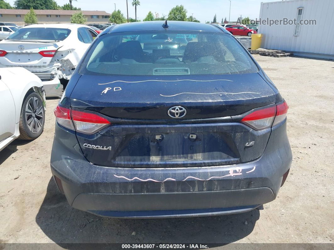 2021 Toyota Corolla Le Dark Blue vin: 5YFEPMAE2MP189135