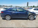 2021 Toyota Corolla Le Dark Blue vin: 5YFEPMAE2MP189135