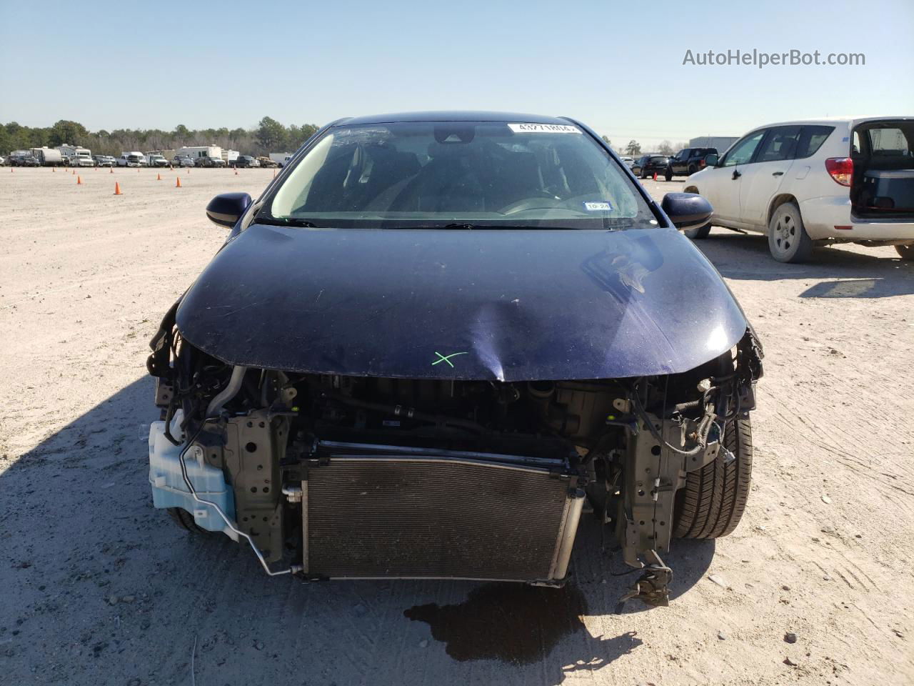 2021 Toyota Corolla Le Blue vin: 5YFEPMAE2MP197946