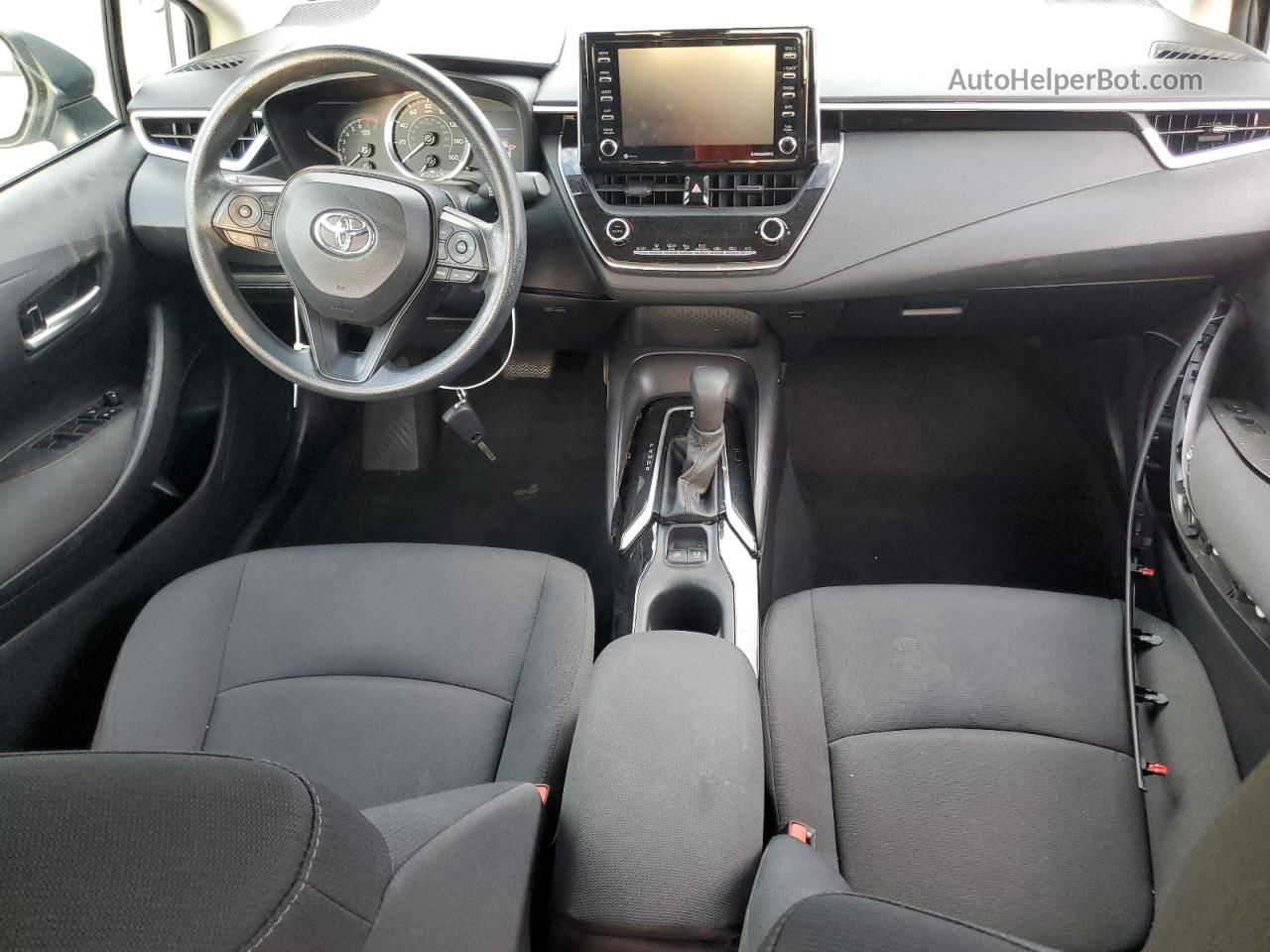 2021 Toyota Corolla Le Silver vin: 5YFEPMAE2MP207942