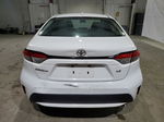 2021 Toyota Corolla Le White vin: 5YFEPMAE2MP208122