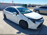 2021 Toyota Corolla Le White vin: 5YFEPMAE2MP210923