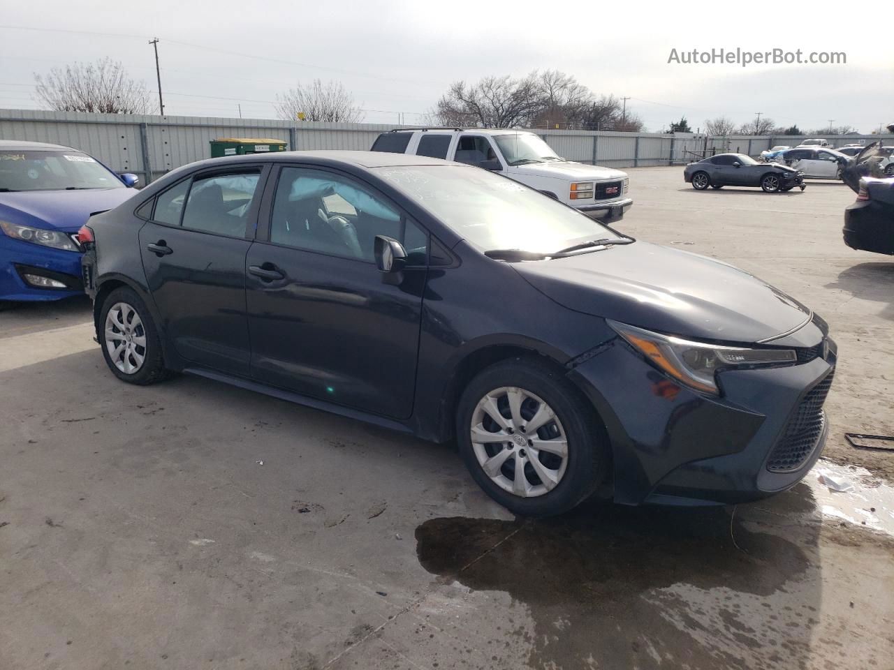 2021 Toyota Corolla Le Black vin: 5YFEPMAE2MP214311