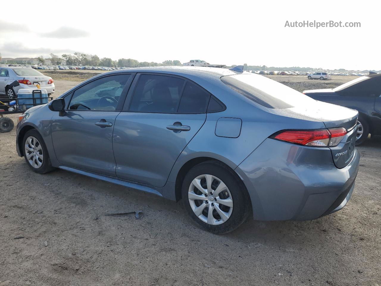 2021 Toyota Corolla Le Blue vin: 5YFEPMAE2MP222571