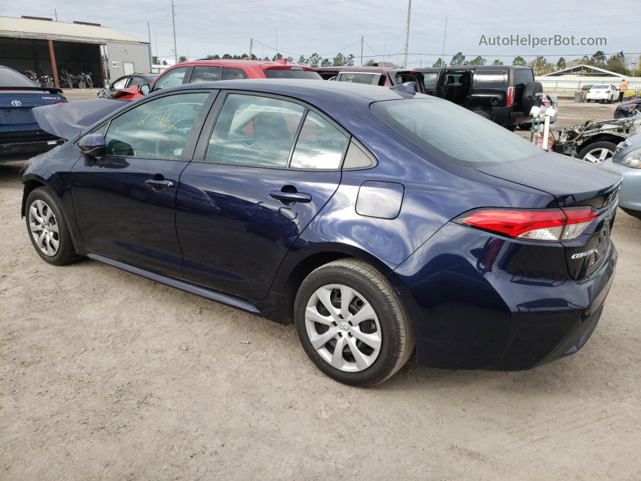 2021 Toyota Corolla Le Blue vin: 5YFEPMAE2MP267672