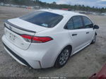 2021 Toyota Corolla Le White vin: 5YFEPMAE2MP269714