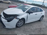 2021 Toyota Corolla Le White vin: 5YFEPMAE2MP269714