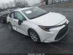 2021 Toyota Corolla Le White vin: 5YFEPMAE3MP158069