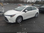 2021 Toyota Corolla Le White vin: 5YFEPMAE3MP158069