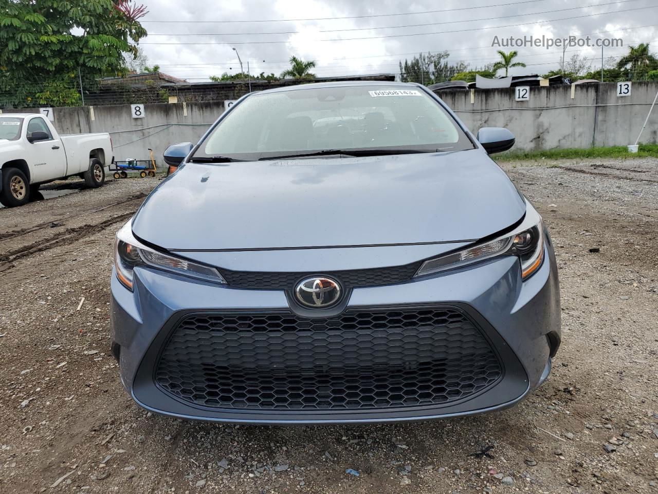 2021 Toyota Corolla Le Blue vin: 5YFEPMAE3MP164373