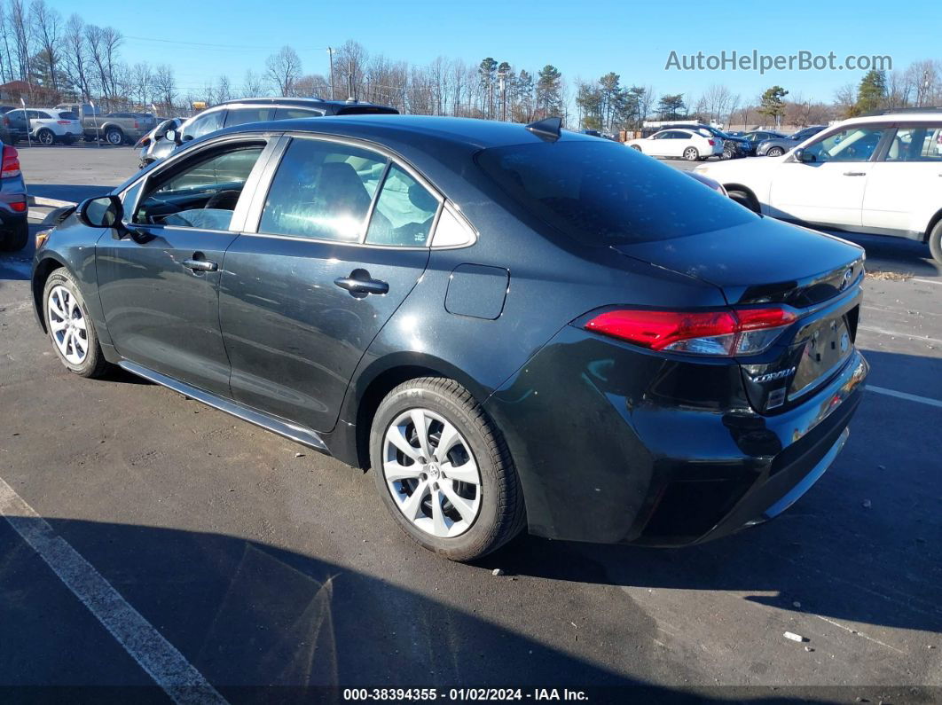 2021 Toyota Corolla Le Black vin: 5YFEPMAE3MP164910