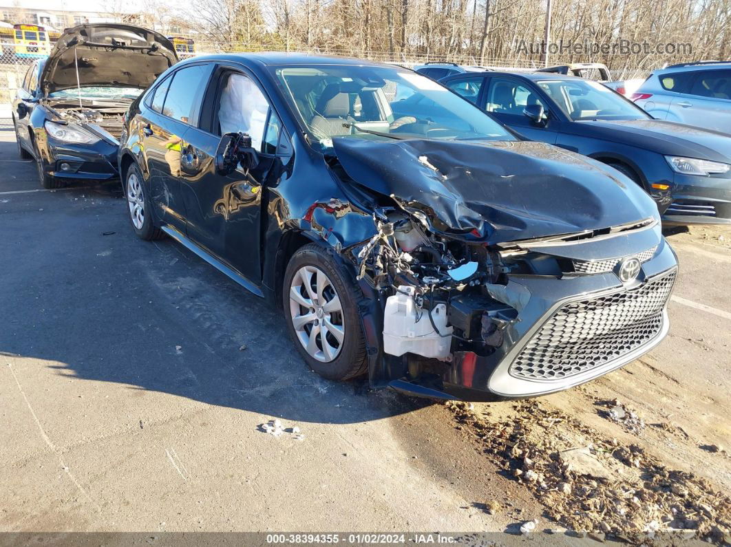 2021 Toyota Corolla Le Black vin: 5YFEPMAE3MP164910