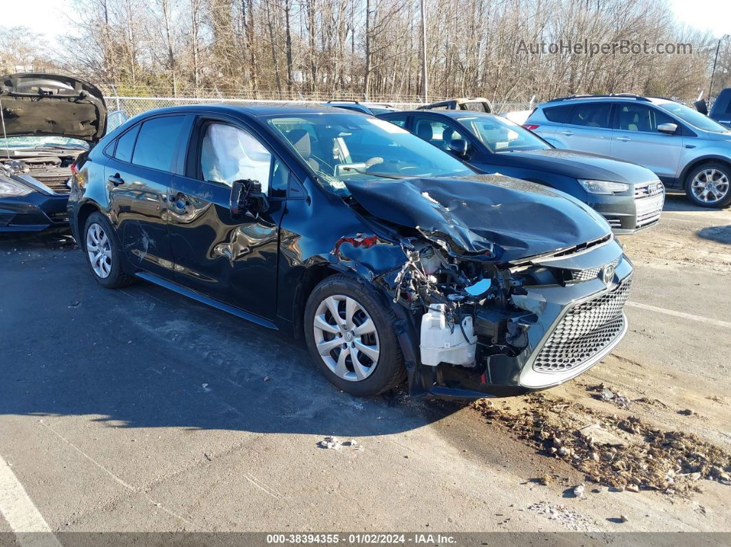 2021 Toyota Corolla Le Черный vin: 5YFEPMAE3MP164910