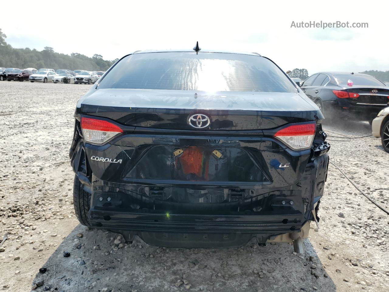 2021 Toyota Corolla Le Black vin: 5YFEPMAE3MP175809