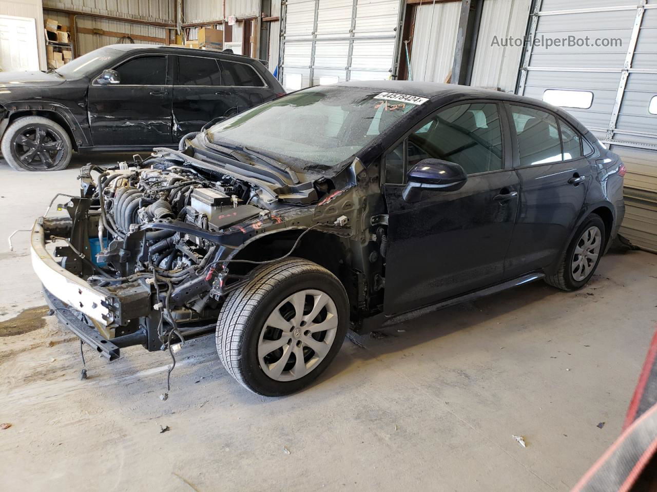 2021 Toyota Corolla Le Blue vin: 5YFEPMAE3MP176443