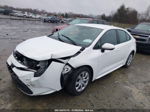 2021 Toyota Corolla Le White vin: 5YFEPMAE3MP187930