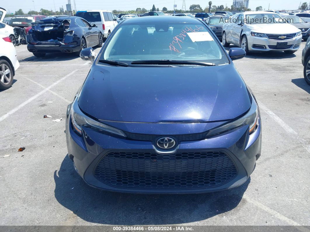 2021 Toyota Corolla Le Blue vin: 5YFEPMAE4MP159781