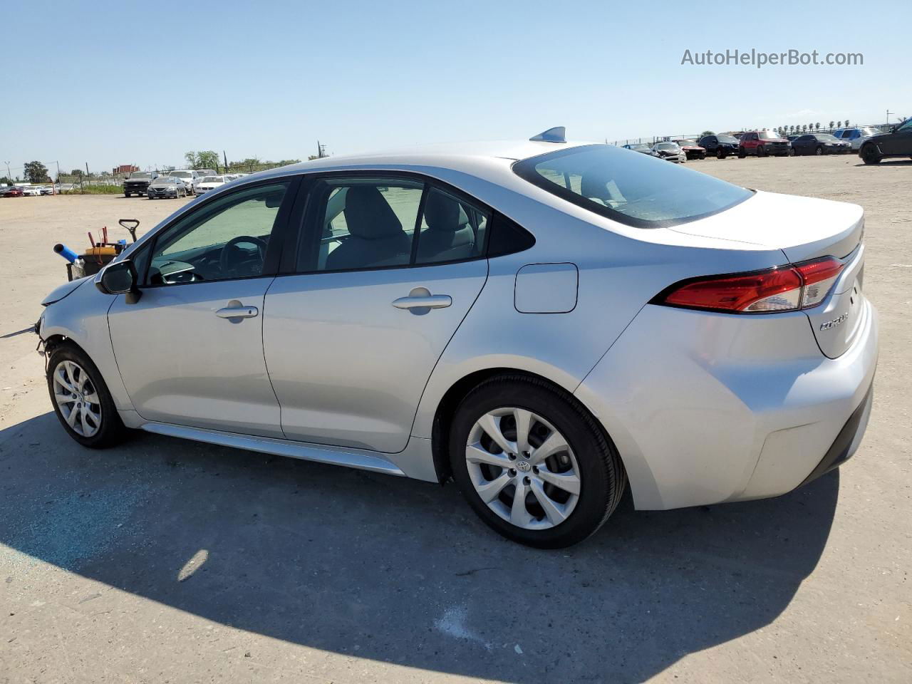 2021 Toyota Corolla Le Silver vin: 5YFEPMAE4MP178542