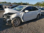 2021 Toyota Corolla Le White vin: 5YFEPMAE4MP193297