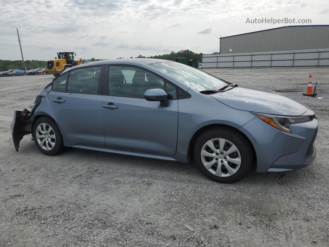 2021 Toyota Corolla Le Blue vin: 5YFEPMAE4MP233314