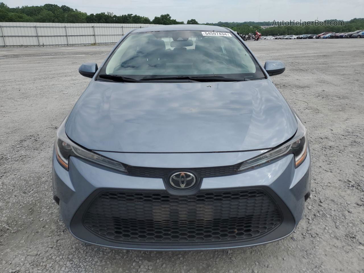 2021 Toyota Corolla Le Blue vin: 5YFEPMAE4MP233314