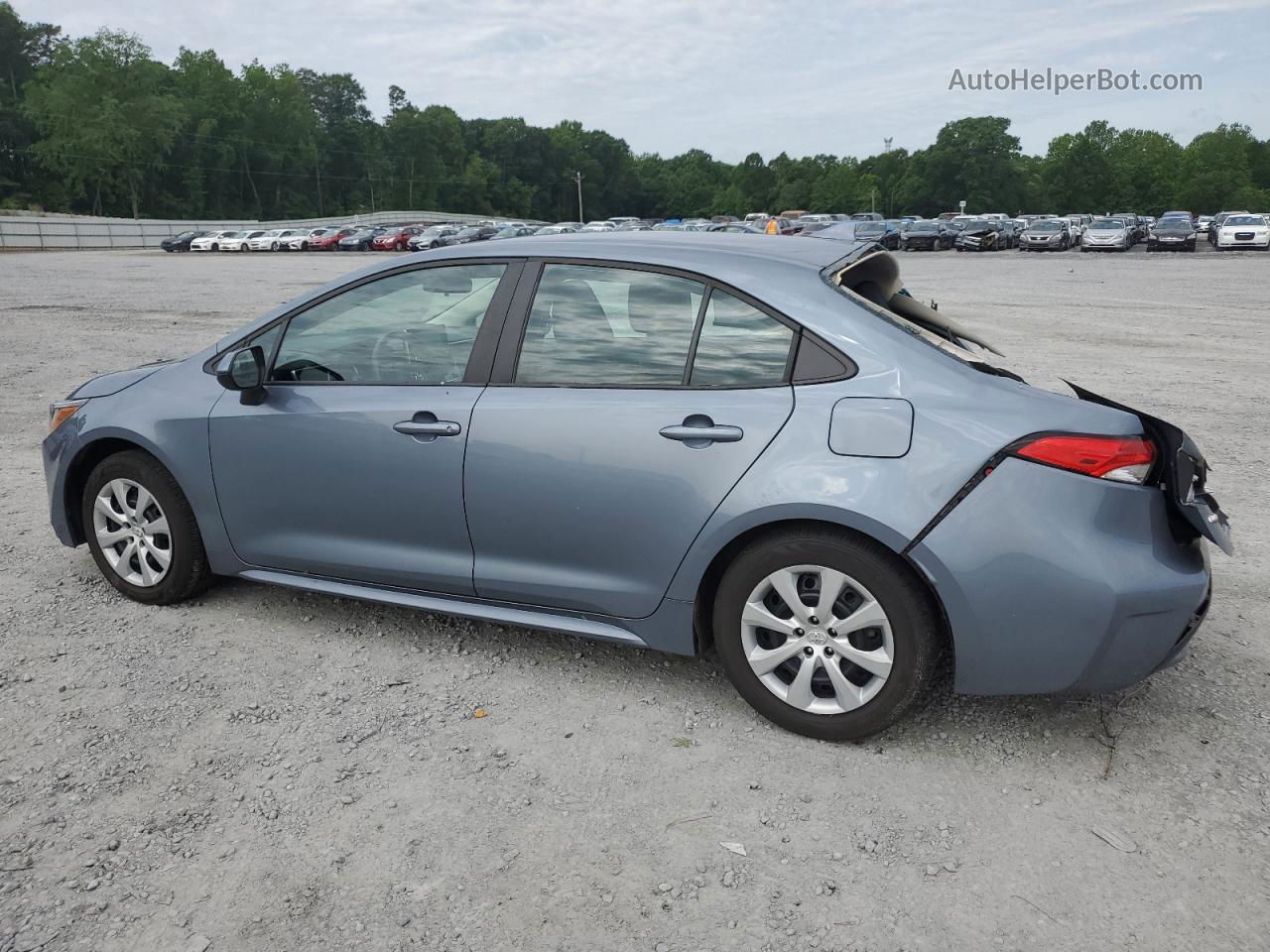 2021 Toyota Corolla Le Blue vin: 5YFEPMAE4MP233314