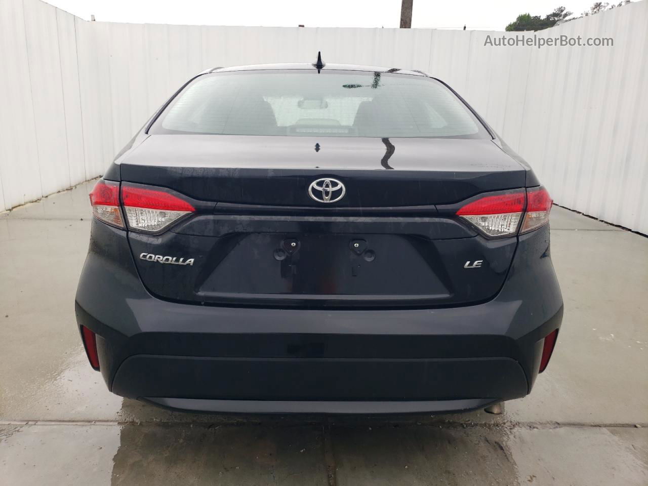 2021 Toyota Corolla Le Black vin: 5YFEPMAE4MP245544