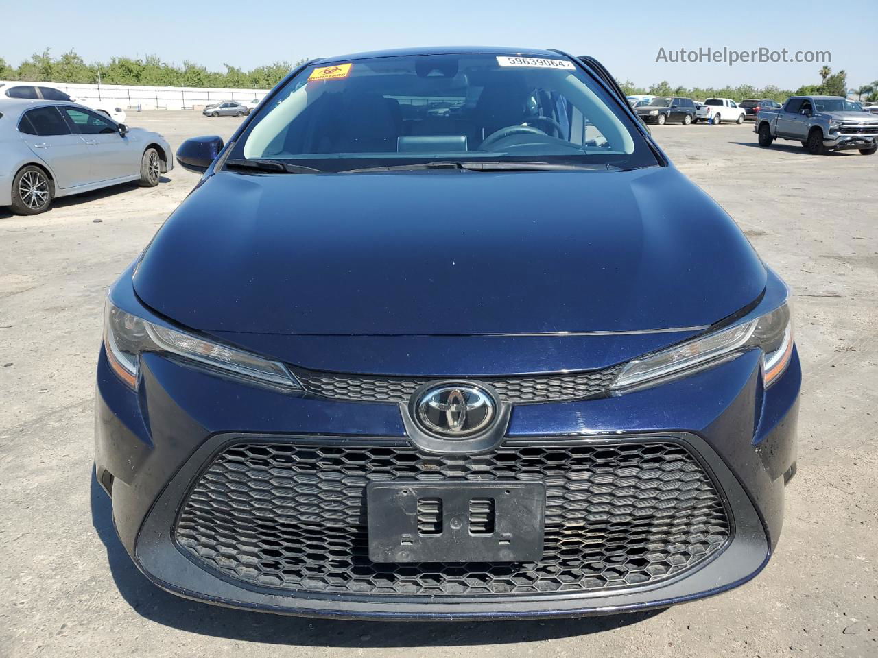 2021 Toyota Corolla Le Blue vin: 5YFEPMAE5MP174600