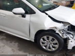 2021 Toyota Corolla Le White vin: 5YFEPMAE5MP189582