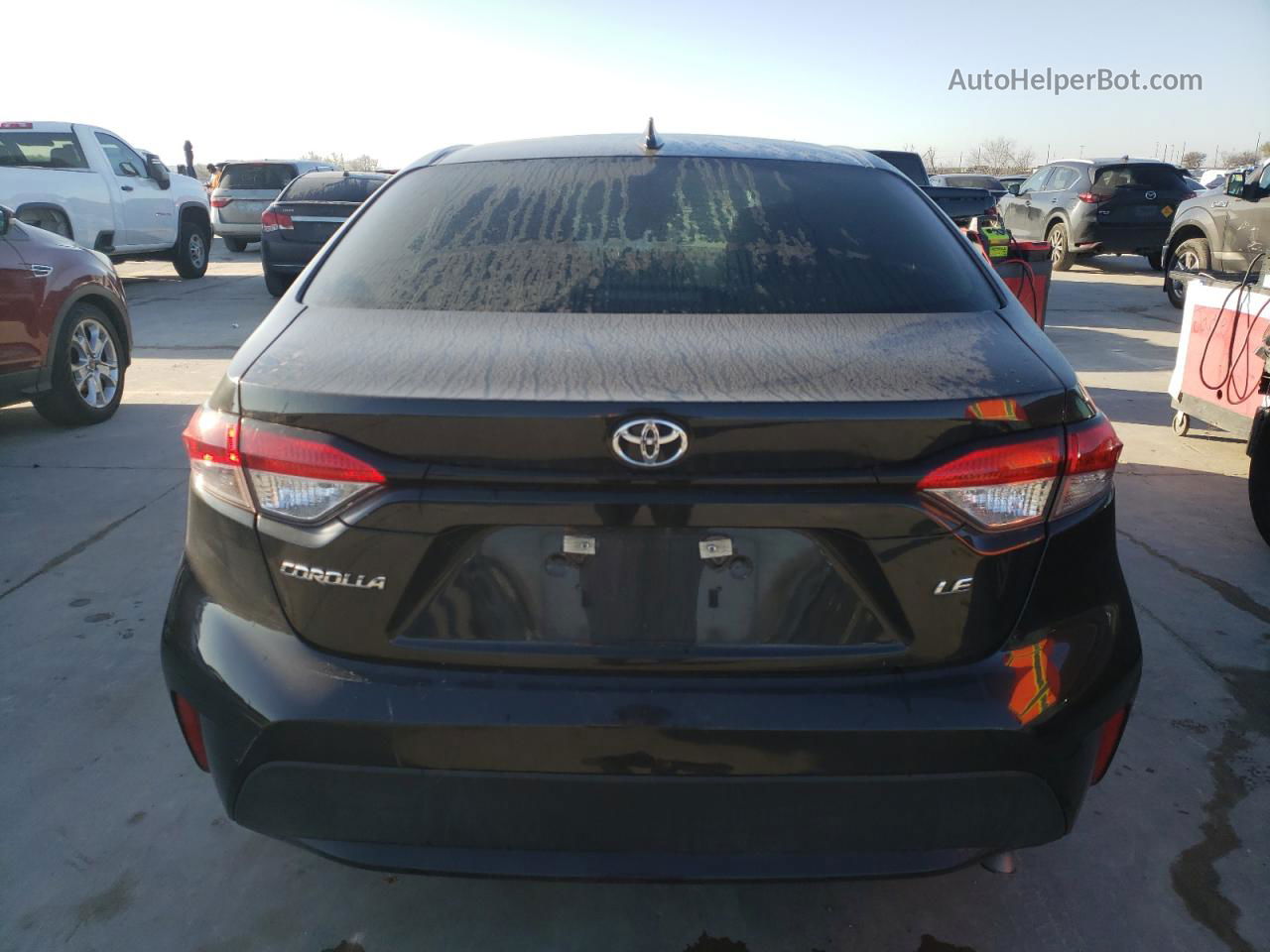 2021 Toyota Corolla Le Black vin: 5YFEPMAE5MP194216