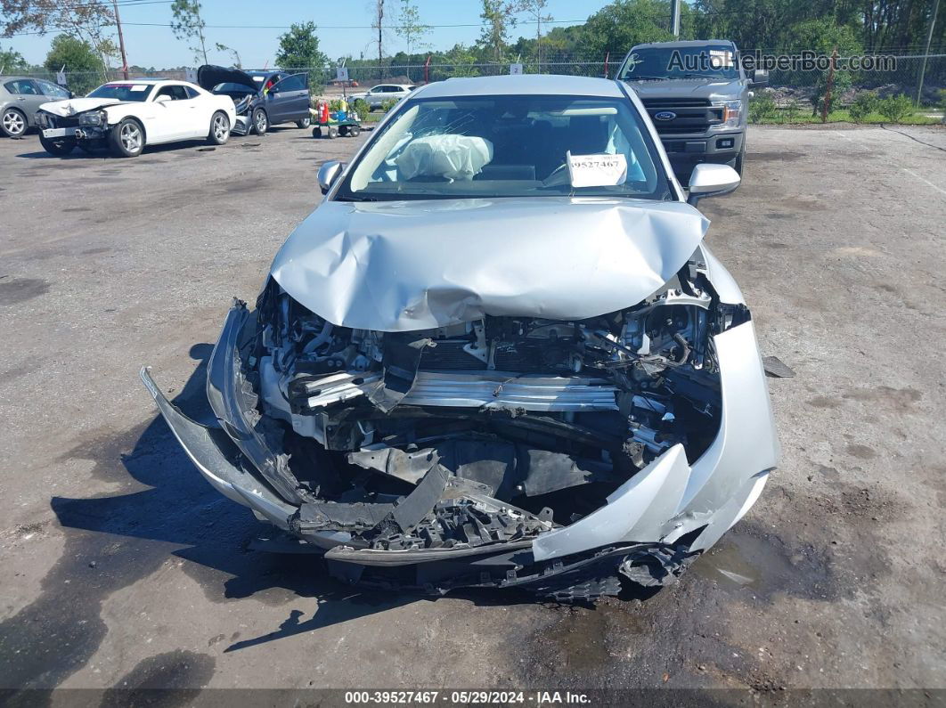 2021 Toyota Corolla Le Silver vin: 5YFEPMAE5MP203299