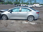 2021 Toyota Corolla Le Silver vin: 5YFEPMAE5MP203299