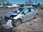 2021 Toyota Corolla Le Silver vin: 5YFEPMAE5MP203299