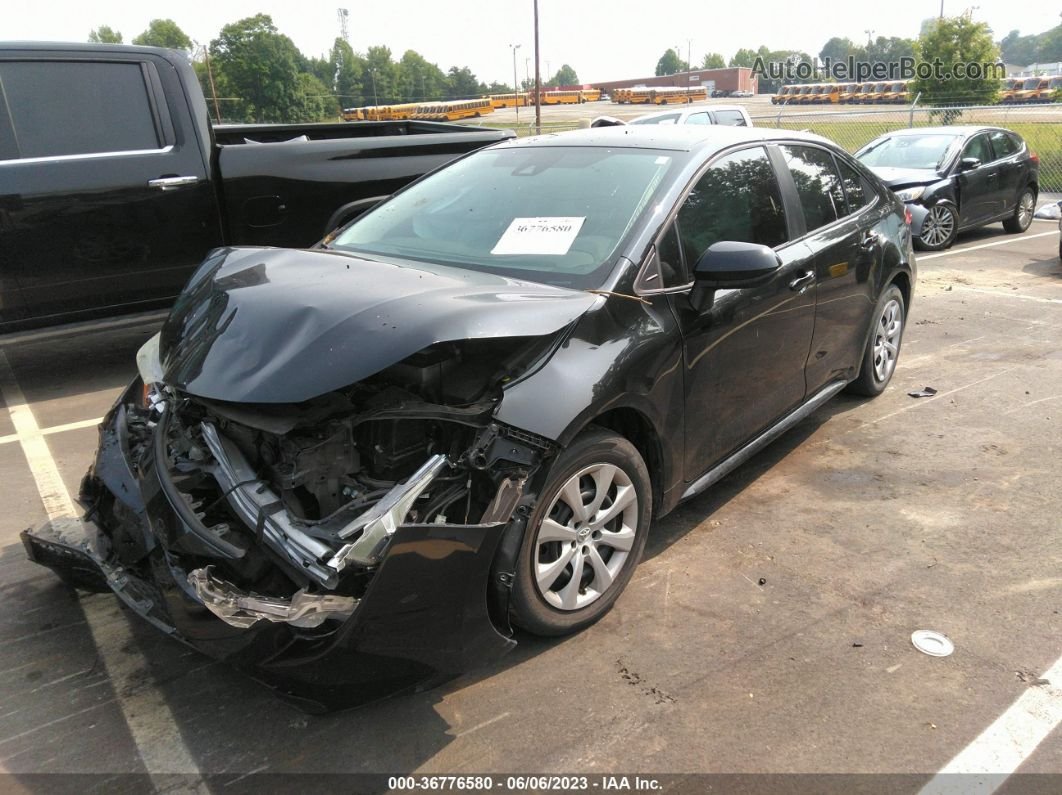 2021 Toyota Corolla Le Black vin: 5YFEPMAE5MP212469