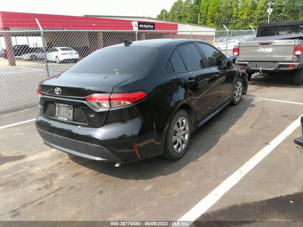 2021 Toyota Corolla Le Black vin: 5YFEPMAE5MP212469