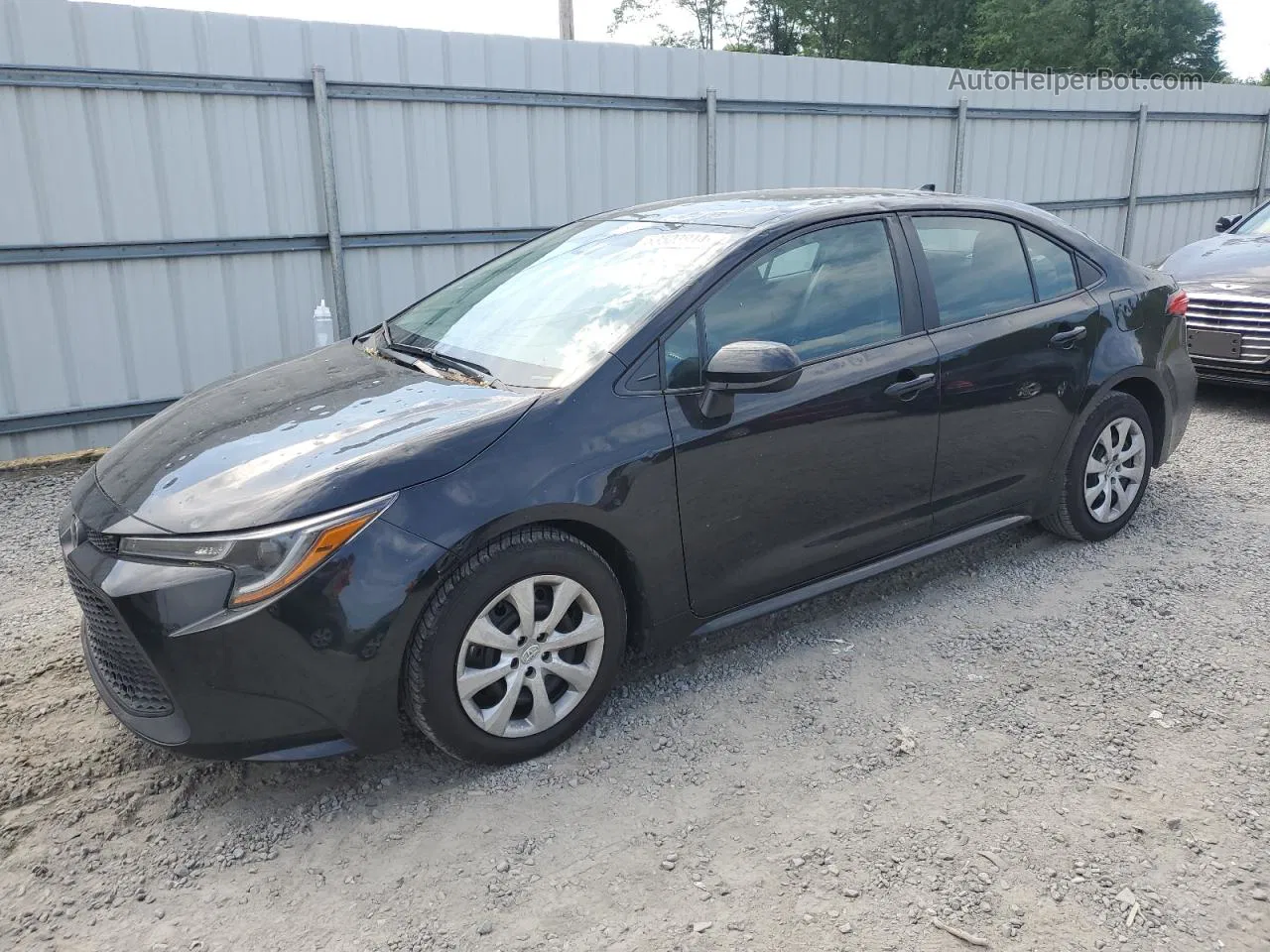 2021 Toyota Corolla Le Black vin: 5YFEPMAE5MP265656