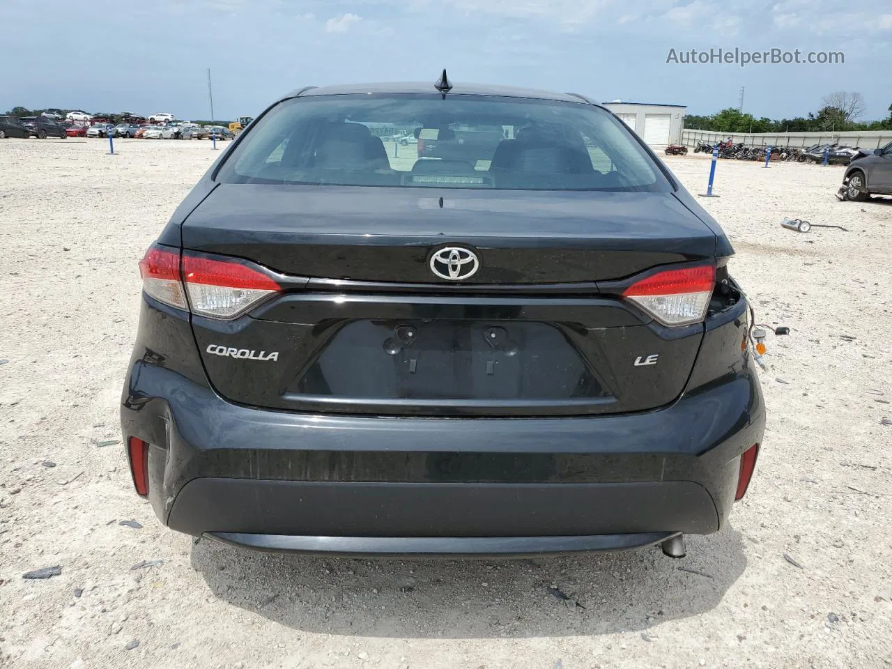 2021 Toyota Corolla Le Black vin: 5YFEPMAE5MP267178