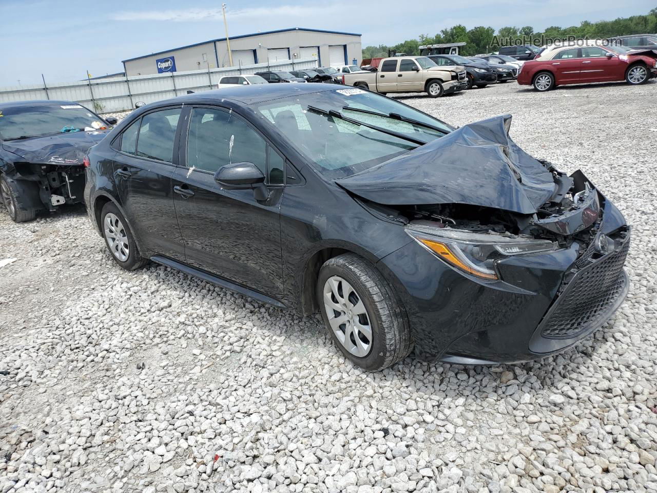 2021 Toyota Corolla Le Black vin: 5YFEPMAE6MP160706