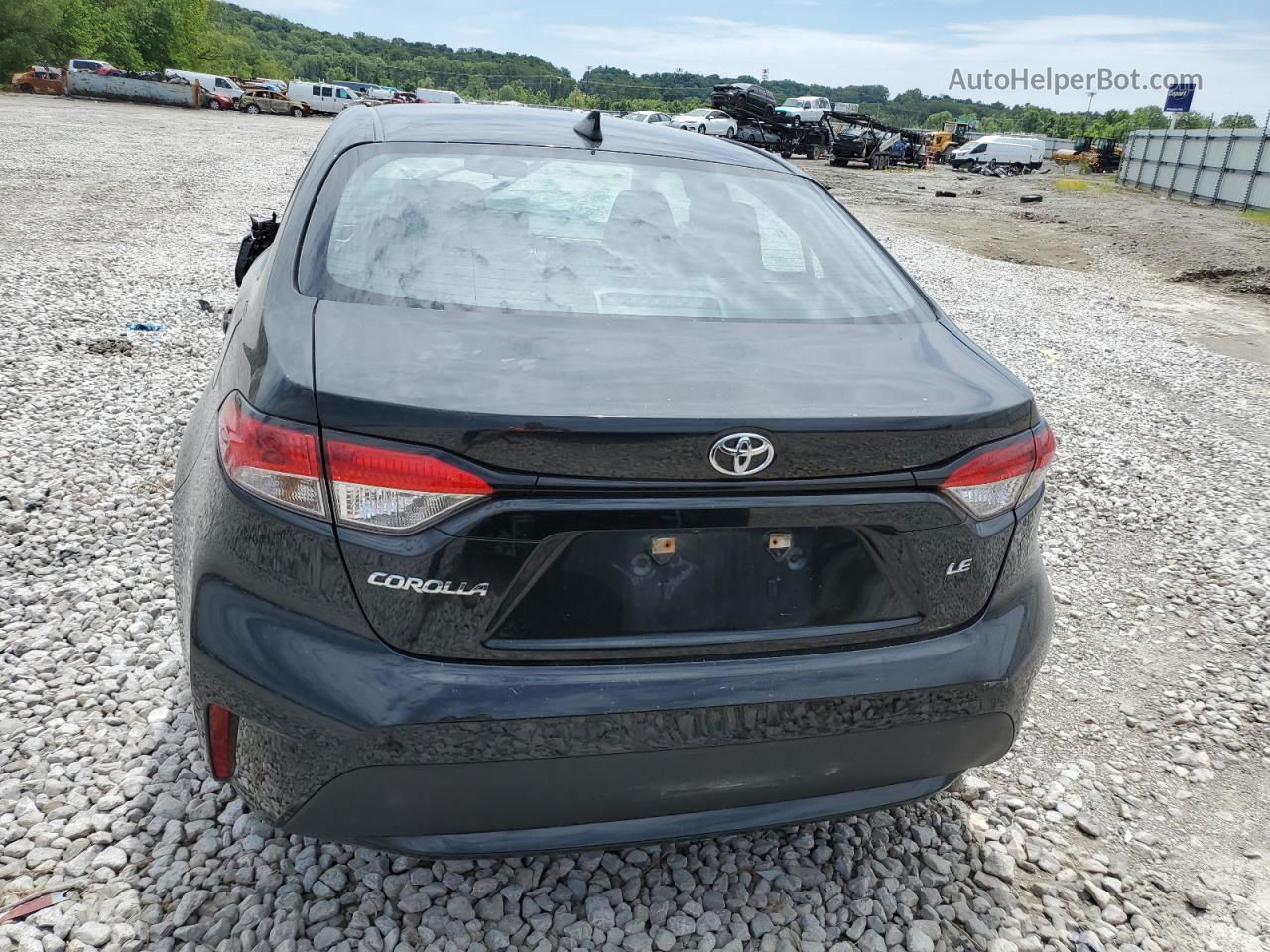 2021 Toyota Corolla Le Black vin: 5YFEPMAE6MP160706