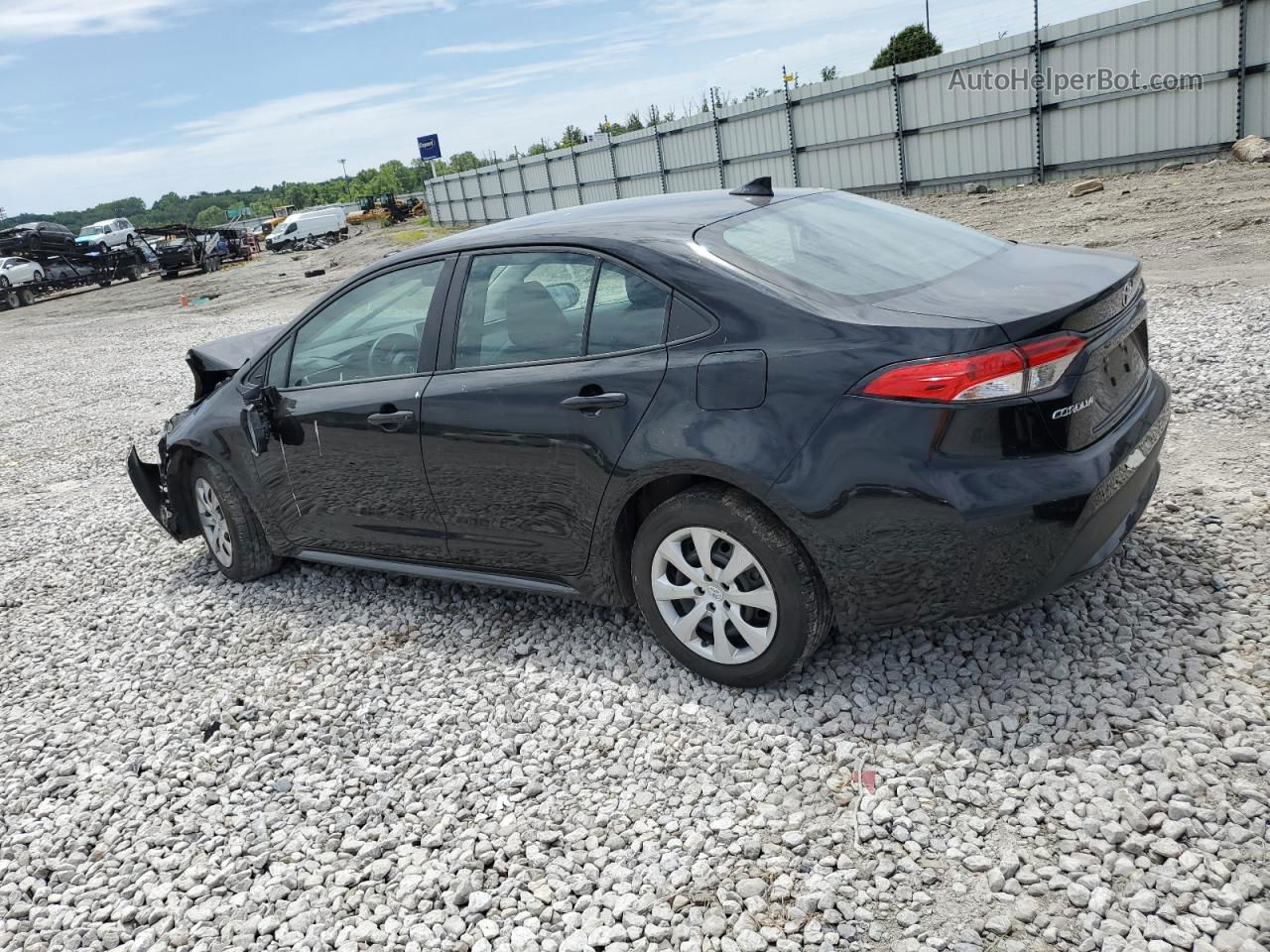 2021 Toyota Corolla Le Black vin: 5YFEPMAE6MP160706