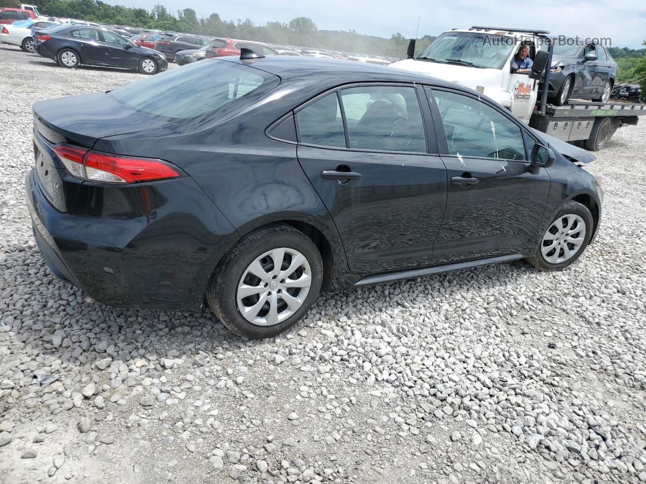 2021 Toyota Corolla Le Black vin: 5YFEPMAE6MP160706