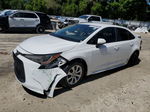 2021 Toyota Corolla Le White vin: 5YFEPMAE6MP170488